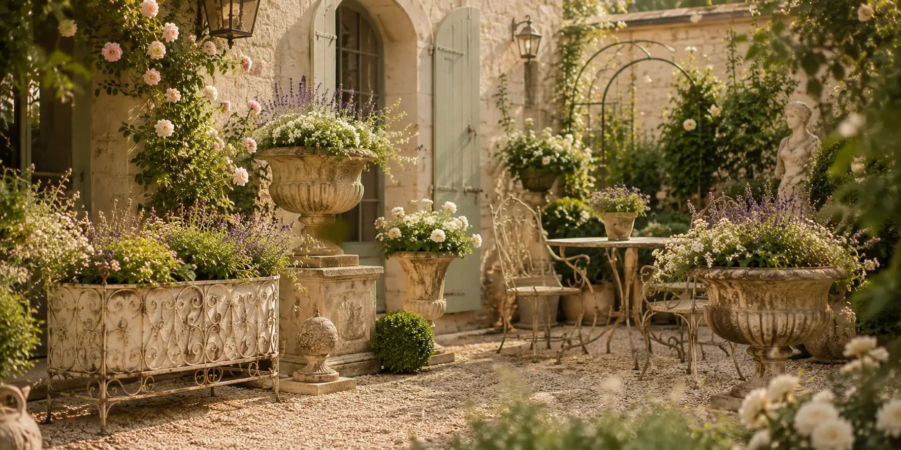 Courtyard Decorations