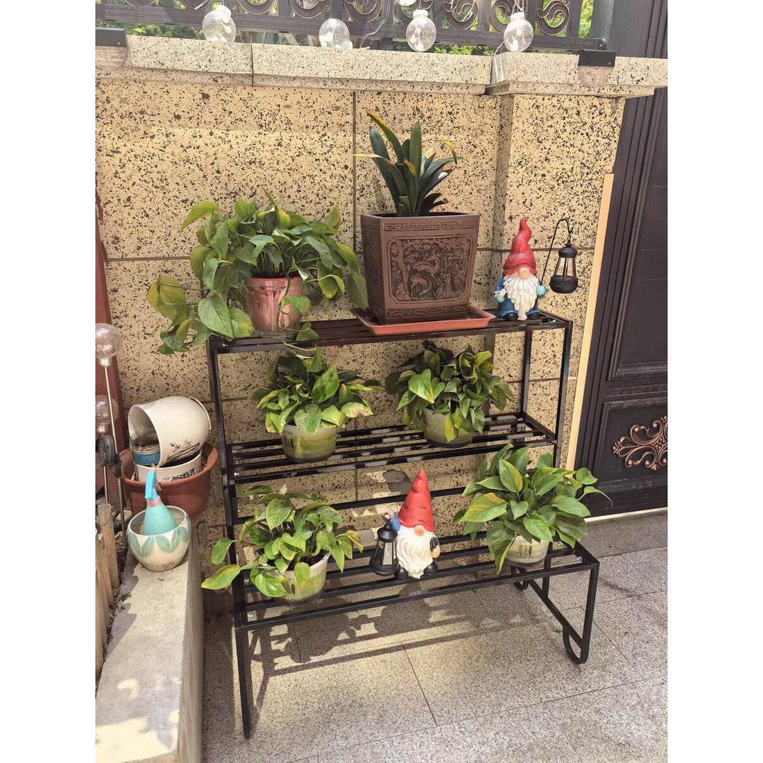 Miniature Solar Hanging Lantern – Replacement Garden Statue Light & Fairy Decor (3 Sizes)