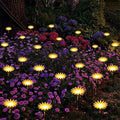 Luminous Solar Sunflower String Lights – Waterproof Pathway Garden Stakes (8 Lighting Modes)