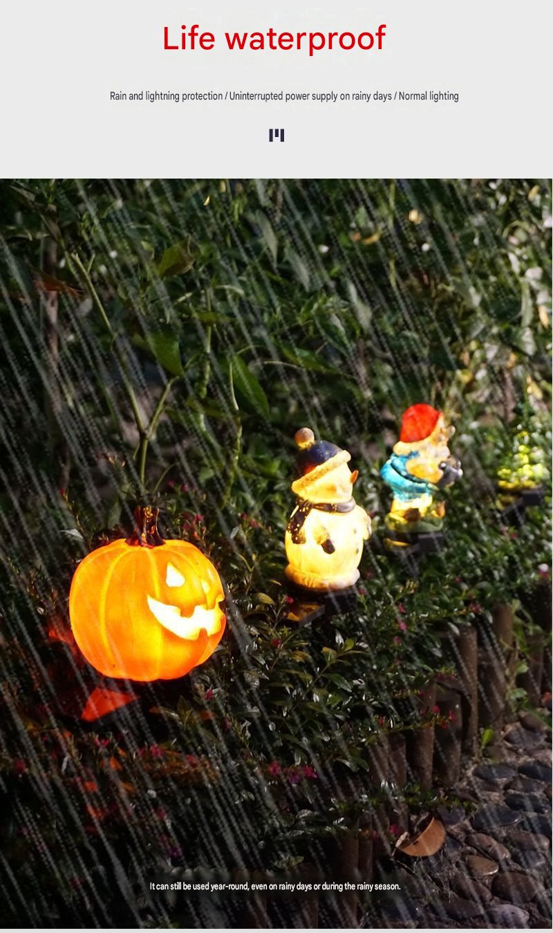 Luminous Storybook Animal Solar Stakes – Hand-Painted Resin Garden Pathway Lights (10 Styles)