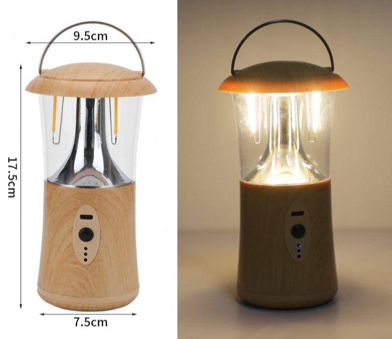 4-in-1 Collapsible Solar Camping Lantern – Pop-Up LED Tent Light, Flashlight & Emergency Power Bank