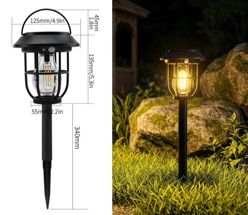 4-in-1 Collapsible Solar Camping Lantern – Pop-Up LED Tent Light, Flashlight & Emergency Power Bank