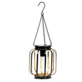 Columnar flat iron chandelier