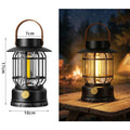 Solar Camping Light - Black