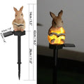 Luminous Storybook Animal Solar Stakes – Hand-Painted Resin Garden Pathway Lights (10 Styles)
