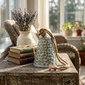 Hammered Iron Vintage Bell – Rustic Distressed Wind Chime with Jute Rope (7.1" Tall)