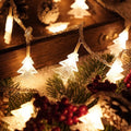 3Pcs9M pearlescent Christmas tree, warm white