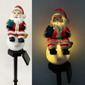 Santa Sitting on Ornament