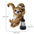 Wall-Mounted Sloth with Lantern