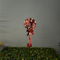 Luminous Holiday Greeting – Solar Candy Cane & "Merry Christmas" Sphere Stakes (Set of 2)
