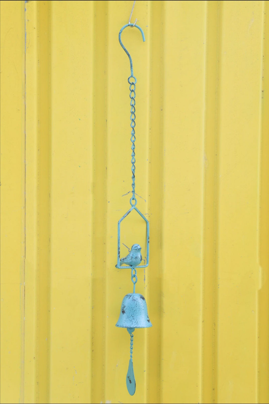 Rustic Cast Iron Hanging Garden Bells & Wind Chimes