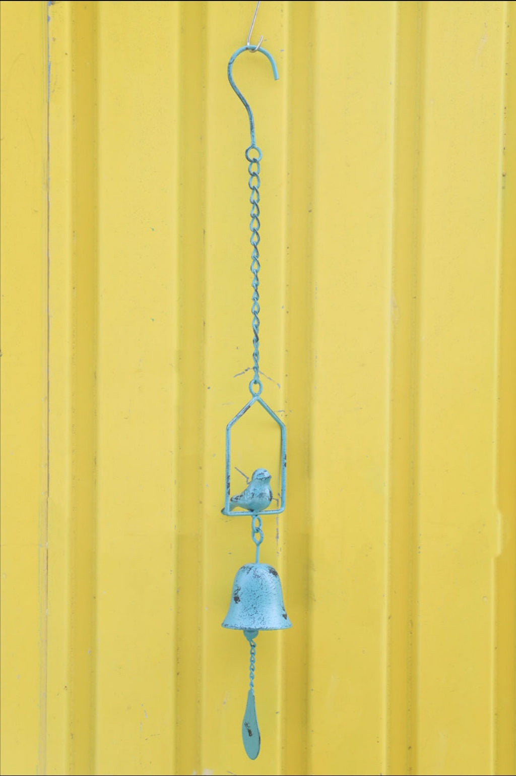 Rustic Cast Iron Hanging Garden Bells & Wind Chimes