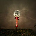 Silver Sphere - Warm White Light