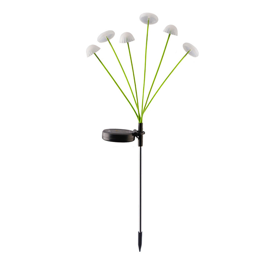 Luminous Swaying Mushroom Pathway Lights – Solar-Powered Firefly Garden Stakes (Set of 2)