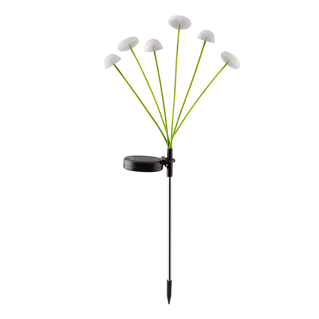 Luminous Swaying Mushroom Pathway Lights – Solar-Powered Firefly Garden Stakes (Set of 2)