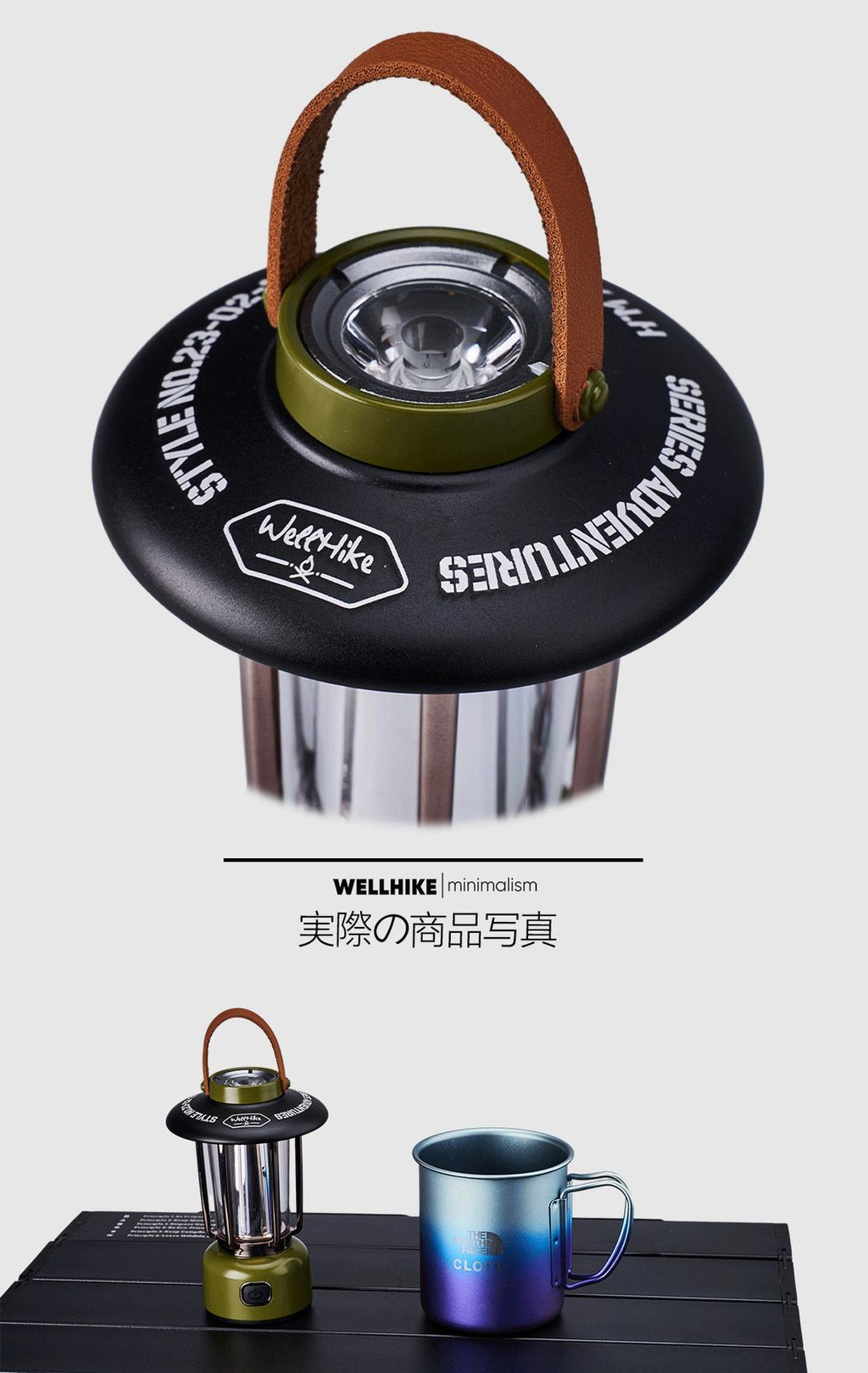 Retro Camping Lantern Warm Ambient Light USB Rechargeable Cafe Table Lamp