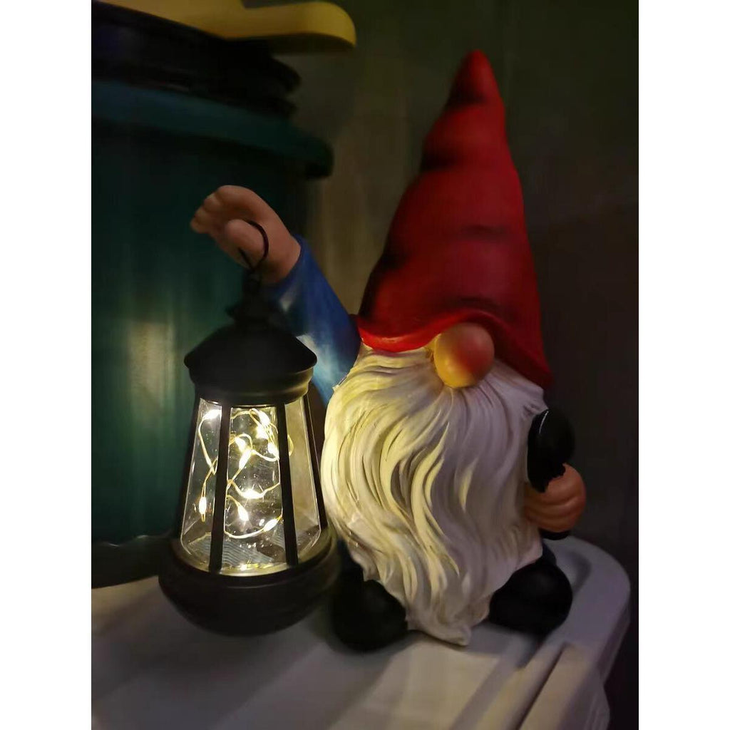 Miniature Solar Hanging Lantern – Replacement Garden Statue Light & Fairy Decor (3 Sizes)