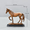 Small Lifting Horse Wood Grain Color M24033