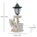 Kneeling Angel Antique White LD2602