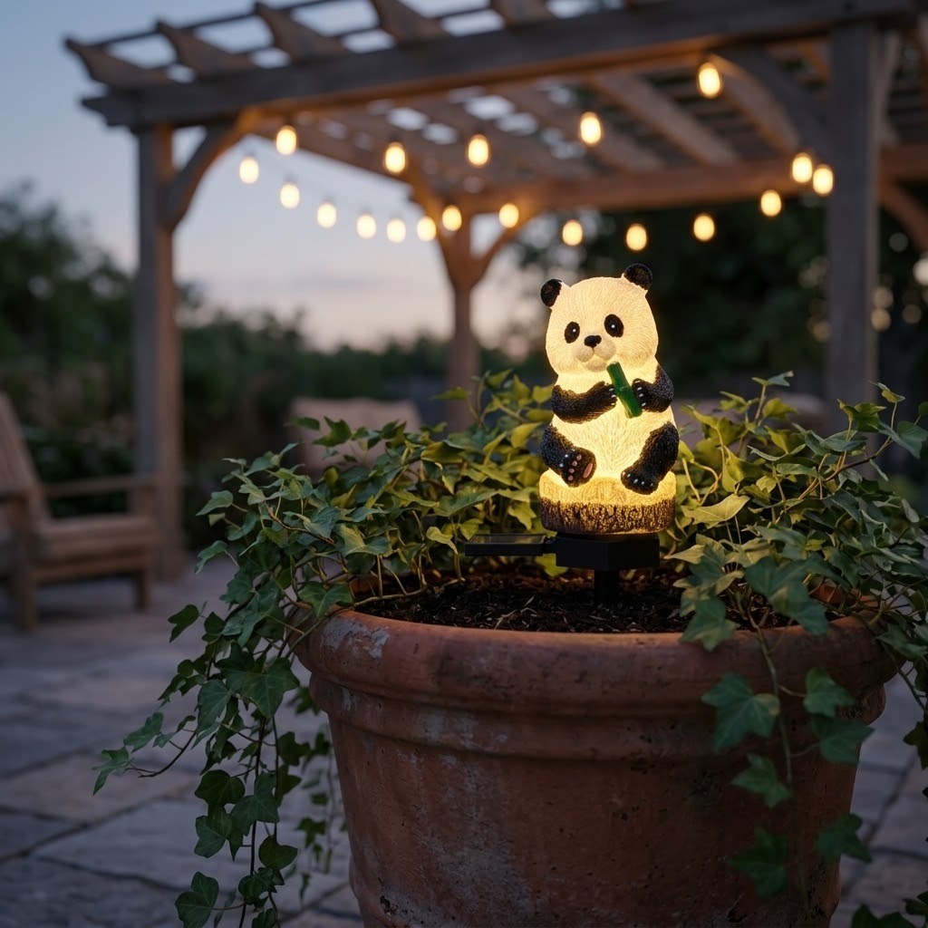 Luminous Storybook Animal Solar Stakes – Hand-Painted Resin Garden Pathway Lights (10 Styles)