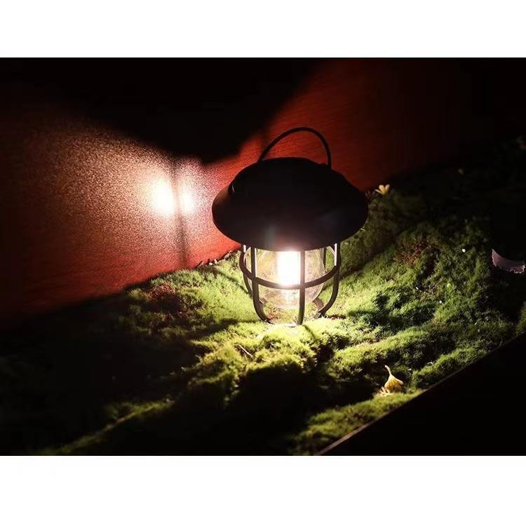 3-in-1 Solar Edison Lantern – Motion Sensor Outdoor Stake, Wall Sconce & Hanging Light