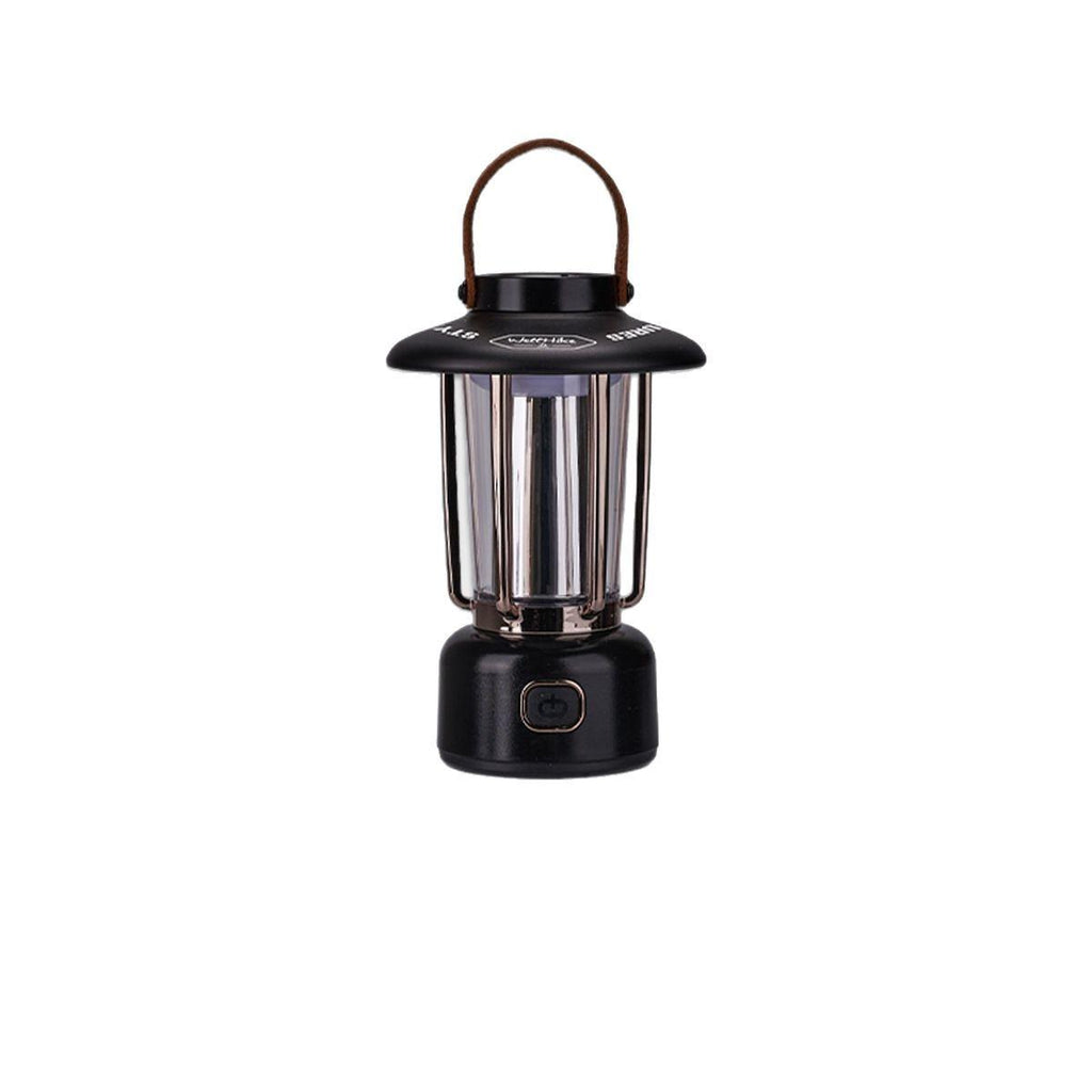 Retro Camping Lantern Warm Ambient Light USB Rechargeable Cafe Table Lamp